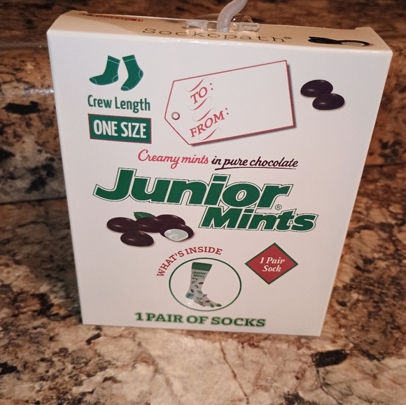 Dots and junior mint graphic socks - Picture 4 of 4
